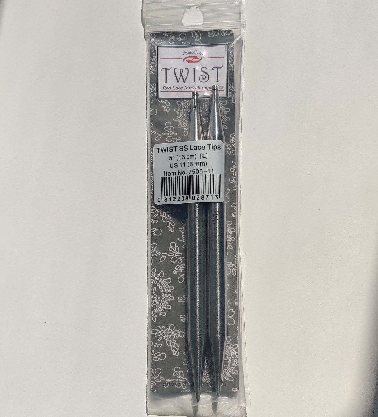 ChiaoGoo Strikkepindespidser Twist Lace tips 13 cm