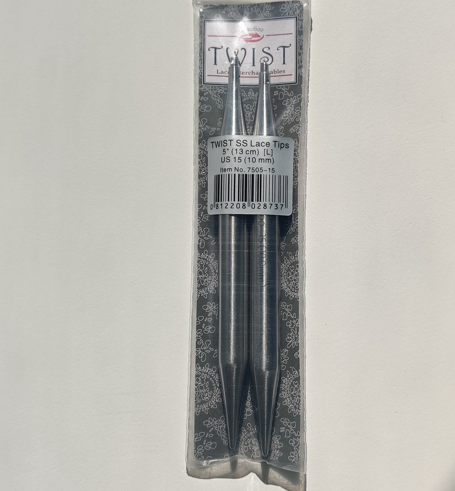 ChiaoGoo Strikkepindespidser Twist Lace tips 13 cm