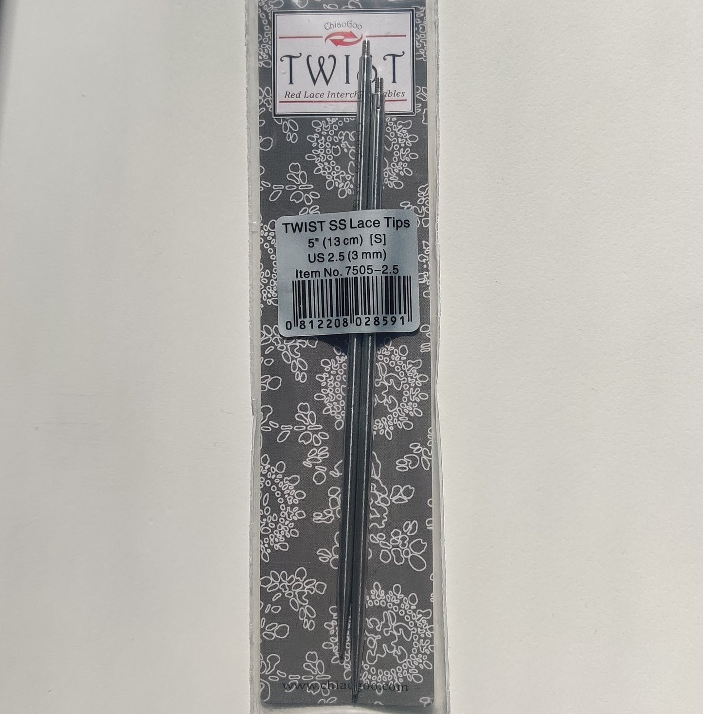 ChiaoGoo Strikkepindespidser Twist Lace tips 13 cm