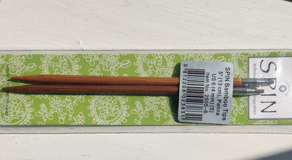 ChiaoGoo SPIN bamboo tips 13 cm